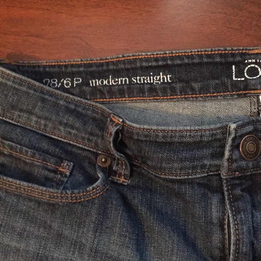 LOFT | Modern straight jeans